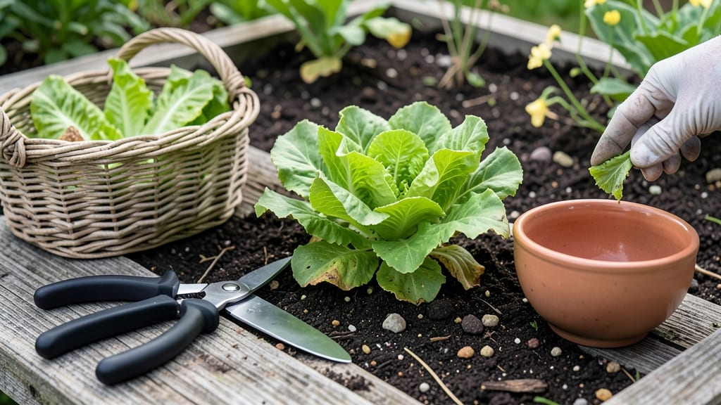 How to Pick Lettuce So It Keeps Growing: Harvest Outer Leaves for Continuous Regrowth
