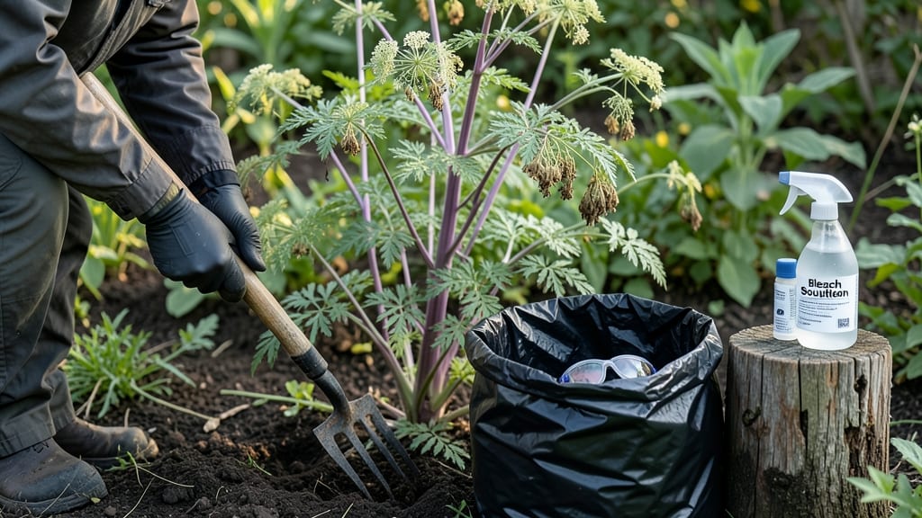 How to Dispose of Poison Hemlock: Hot Water Technique to Kill Roots Fast