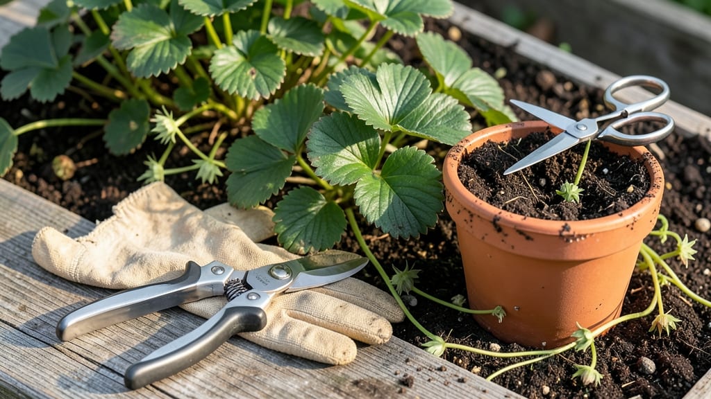How to Cut Runners Off Strawberry Plants: Precision Trimming for Bushier Harvests