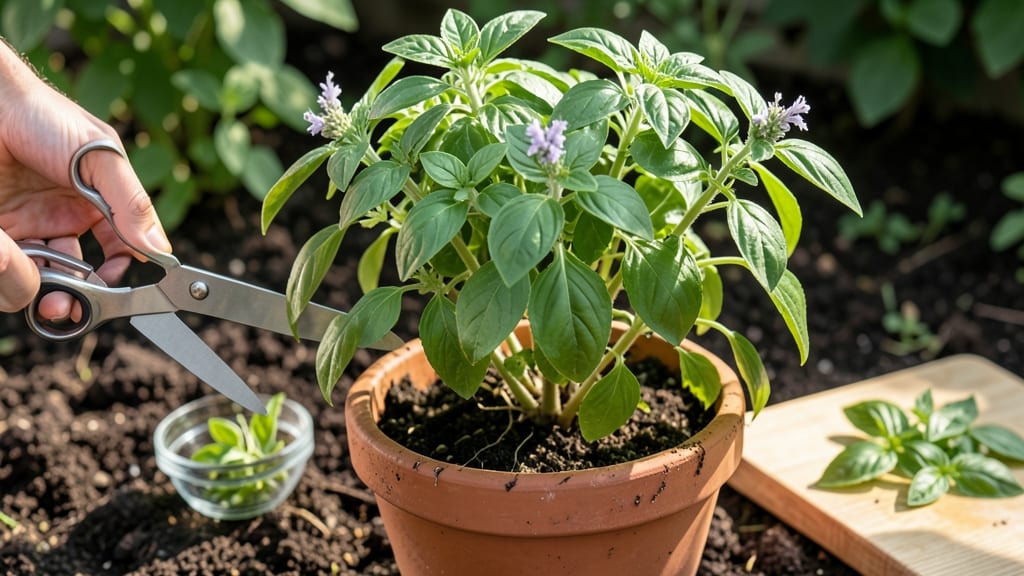 How to Clip Basil Leaves: Precision Snip for Maximum Flavor and Growth