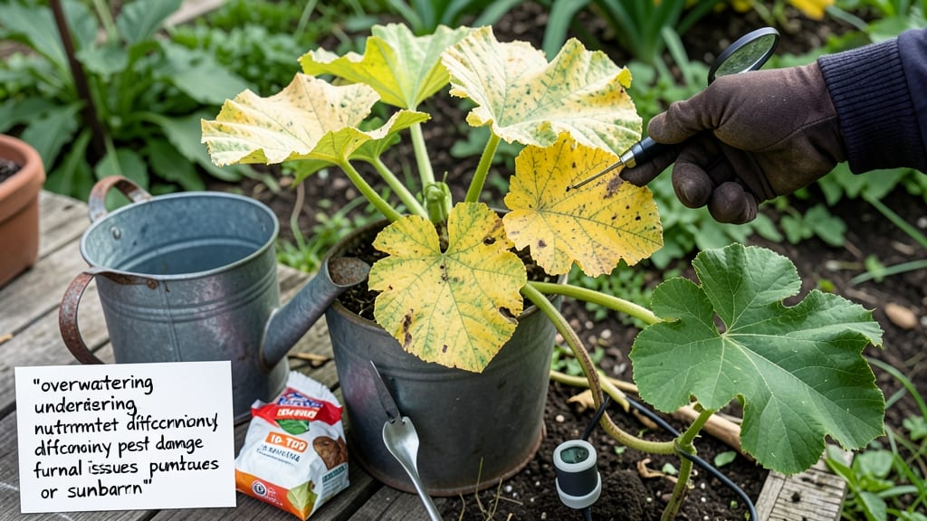 How to Fix Yellow Pumpkin Leaves: Root Health Rescue in 3 Simple Steps