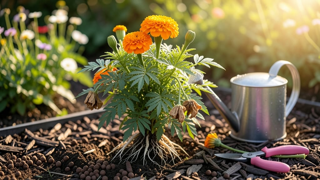 How to Keep Marigolds Blooming: Deadhead Daily for Nonstop Color