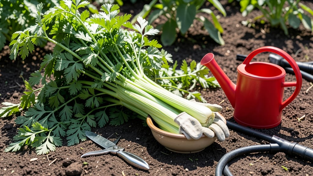 Harvest Celery So It Keeps Growing: Precision Cutting for Regrowth Without Stress