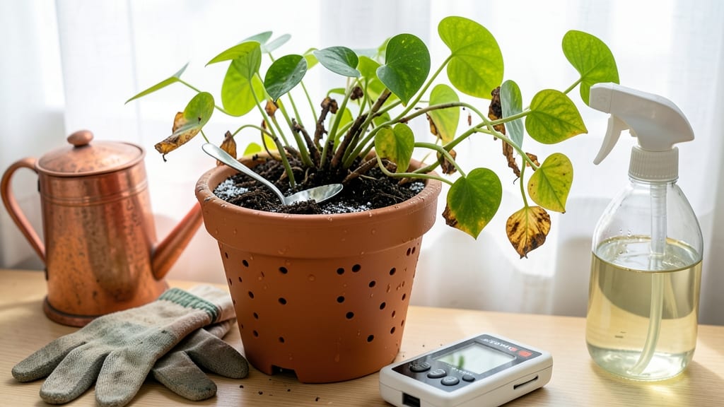 How to Help an Overwatered Plant: Root Rescue in 3 Simple Steps