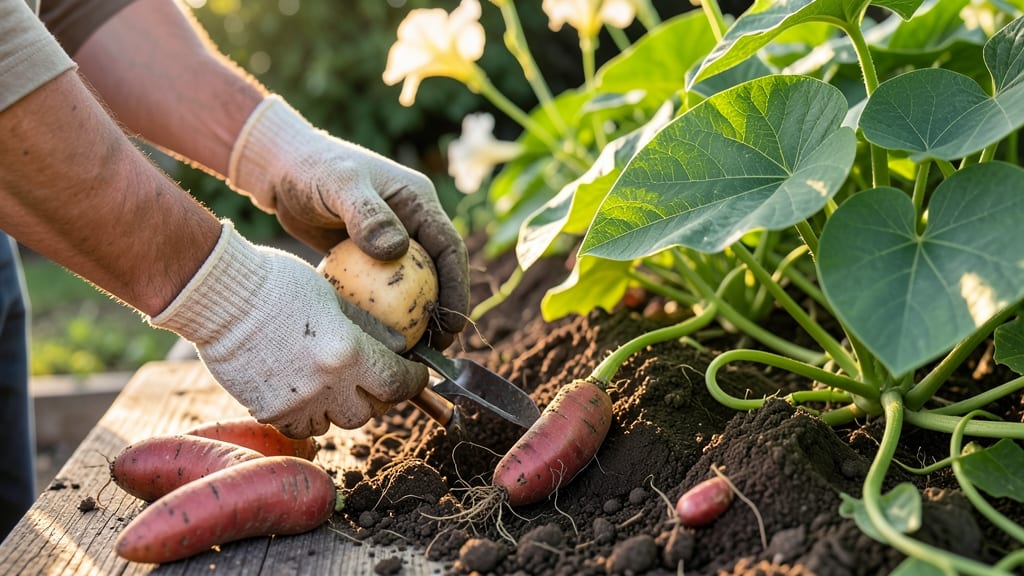 How to Know When to Pick Sweet Potatoes: 4 Tactile Signs to Test Before Harvest