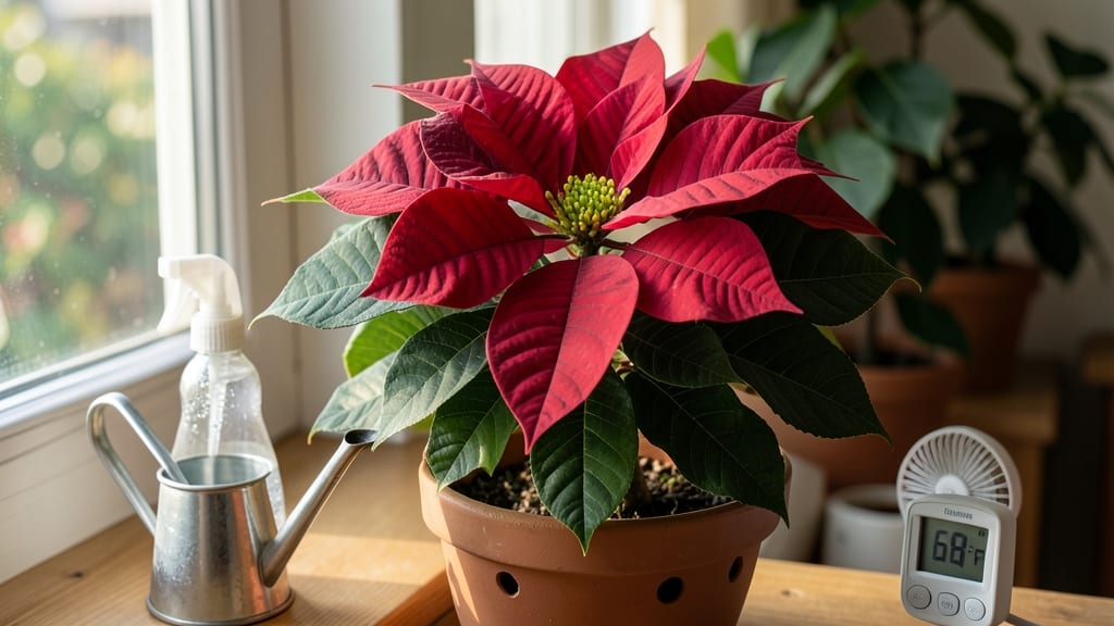 How to Keep Poinsettias Red: Bright Holiday Color Without Fading