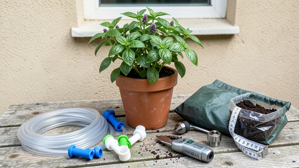How to Install a Drip Irrigation System for Potted Plants: Space-Saving Precision for Thirsty Containers