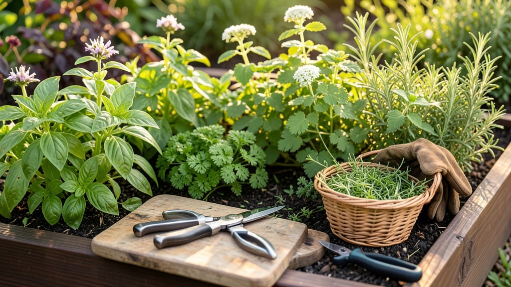 How to Cut Herbs from Garden: Sharp Snips for Longer Regrowth