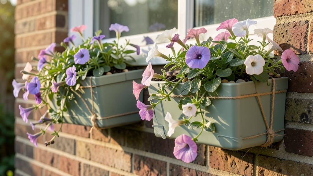 How to Hang Window Boxes on Brick Without Drilling: No-Tool-Required Balance Solution