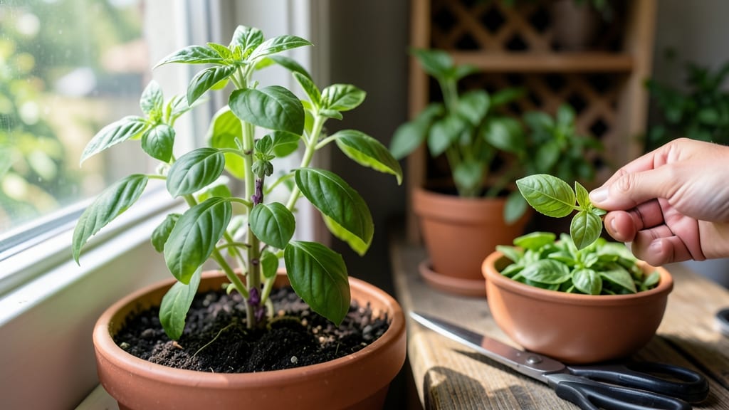 Harvesting Herbs Without Killing Plants: Precision Snip Technique for Lush Regrowth