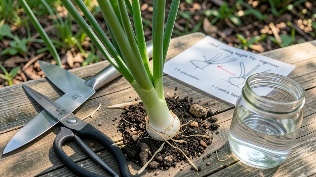 How to Cut Green Onions to Regrow: Snip, Soak, and Replant for Endless Harvests