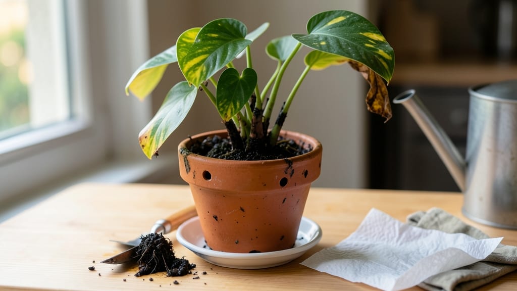 How To Fix Overwatered ZZ Plant: Drain, Trim, and Revive Roots in 3 Days