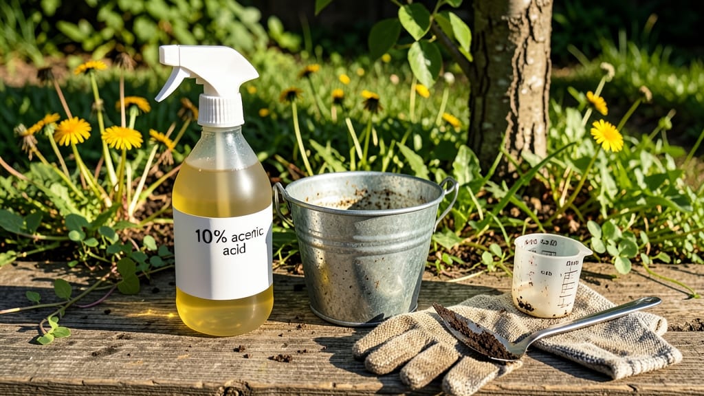 How to Get Rid of Weeds Using Vinegar: Targeted Acid Burn for Stubborn Patches