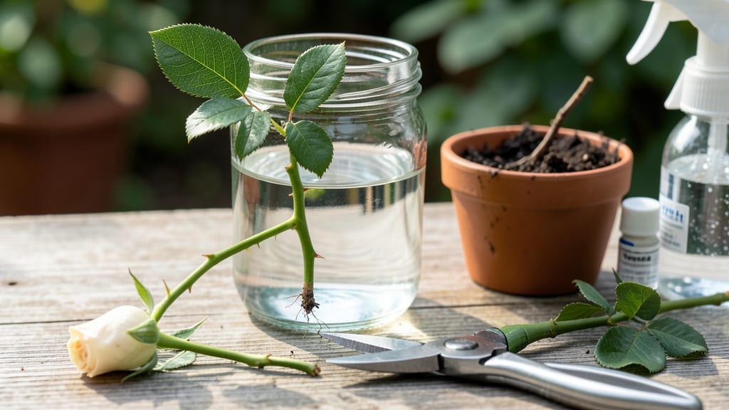 How to Grow a Rose Plant from a Rose Flower: Bloom-Ready Stems in 6 Weeks