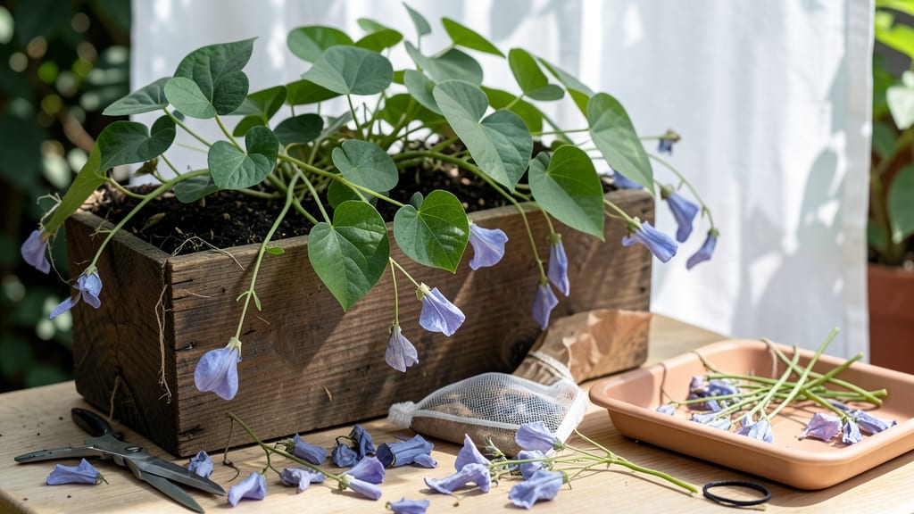 How to Dry Butterfly Pea Flower for Tea: Sun-Dried Petals for Vibrant, Mood-Shifting Brew